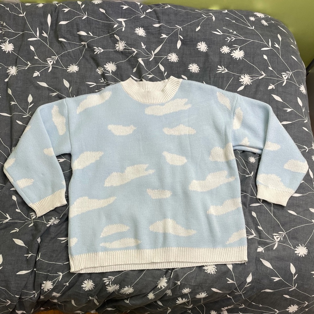 Knit crewneck sweater